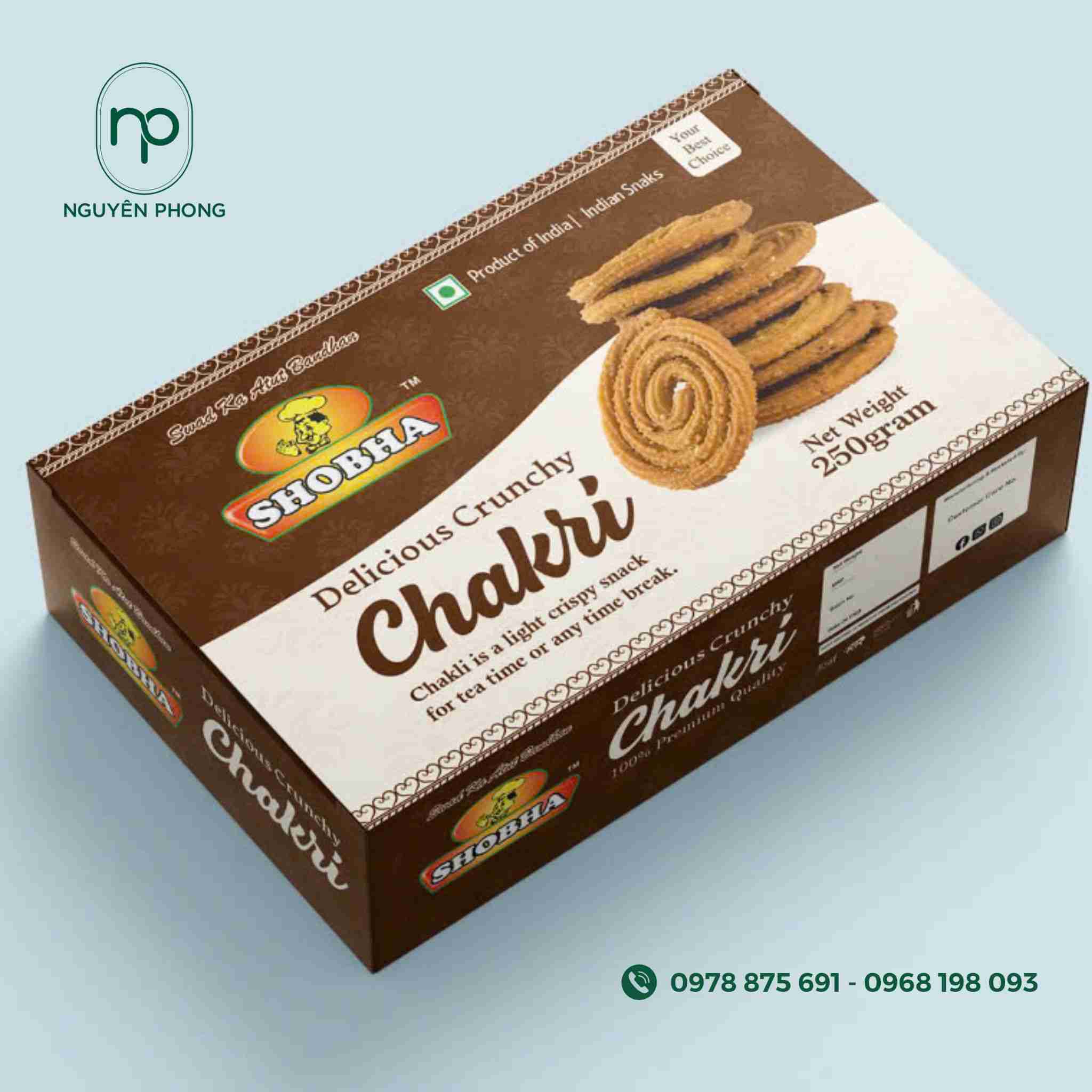 Mẫu hộp giấy đựng bánh quy
